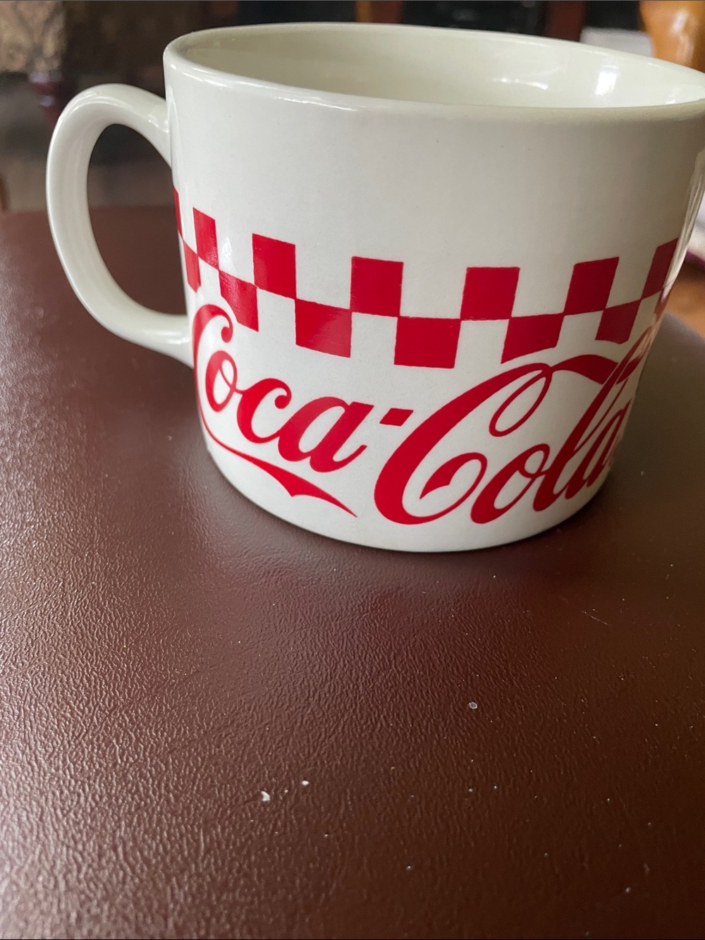 VTG 1997 Coca Cola Soup Mug by Gibson